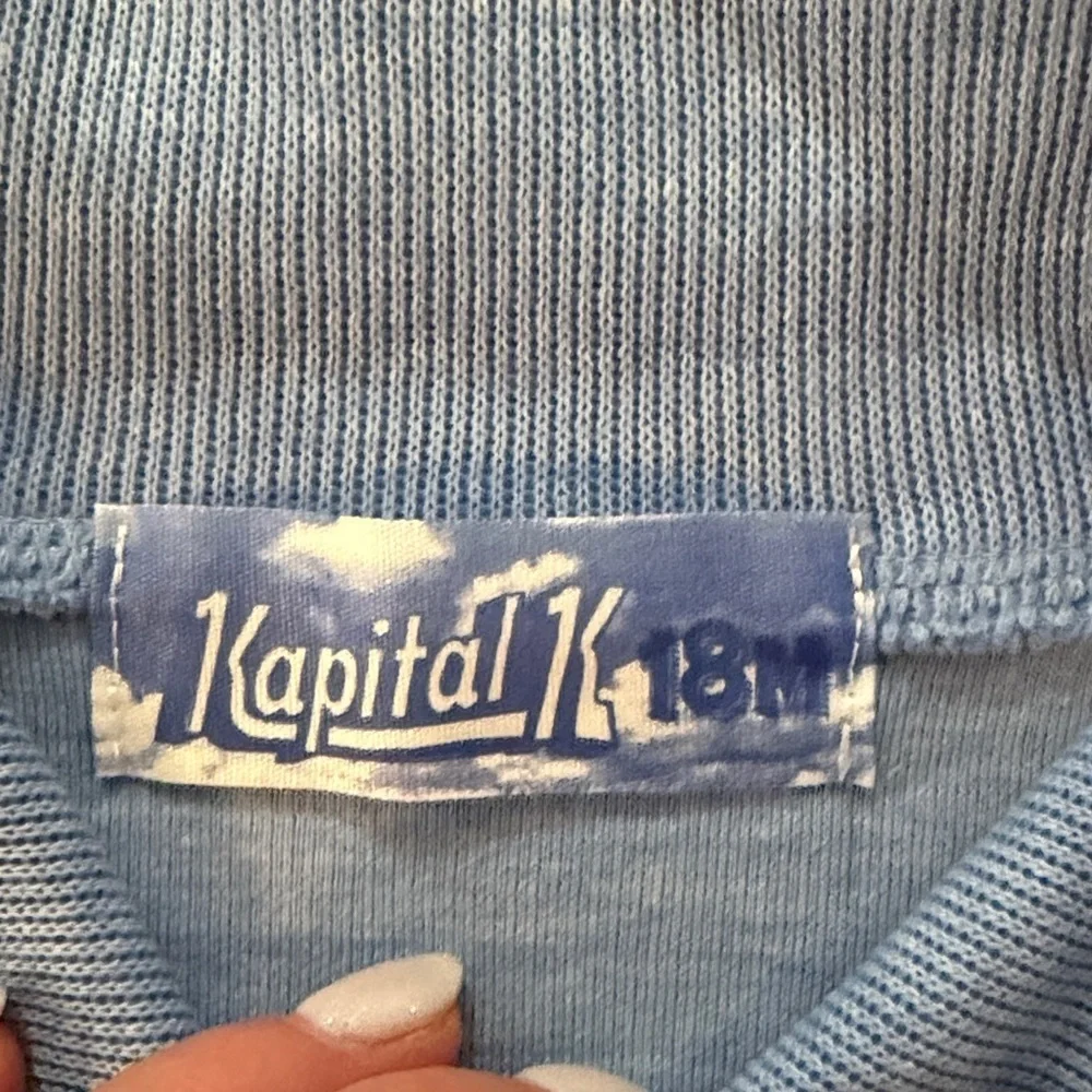 Kapital Light Blue Knit Top